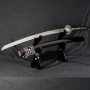 katana Hatten Japanese Sword - T-10 Folded Steel, Real Choji Hamon, Yokote