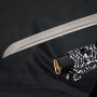 katana Hatten Japanese Sword - T-10 Folded Steel, Real Choji Hamon, Yokote