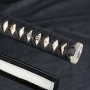 katana Hatten Japanese Sword - T-10 Folded Steel, Real Choji Hamon, Yokote