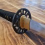 SAKUMA Japanese Wakizashi z oceli AISI 1095 s reálným hamonem Choji