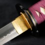 katana Keshinomi z uhlíkové oceli T-10, Yokote, Choji hamon