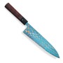 Kuchařský nůž Chef/Gyuto Dellinger Copper Golden Blue Waves