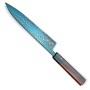 Kuchařský nůž Chef/Gyuto Dellinger Copper Golden Blue Waves