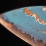 Kuchařský nůž Chef/Gyuto Dellinger Copper Golden Blue Waves