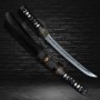 Musashi Japanese Wakizashi/Tanto - T-10 Steel, Choji Hamon