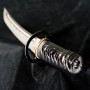 Musashi Japanese Wakizashi/Tanto - T-10 Steel, Choji Hamon