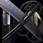 tanto Burakkumanba & Japanese Tanto & T-10 Steel & Real Choji Hamon