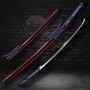 Tsunami Japanese Katana - T-10 Steel, Yokote - Choji Midare Hamon