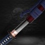 Tsunami Japanese Katana - T-10 Steel, Yokote - Choji Midare Hamon