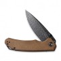 zavírací nůž CIVIVI Brazen C2102 DS Brown Micarta