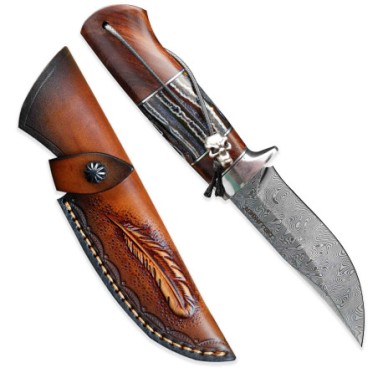 nůž lovecký Dellinger Waldmann Full Damascus Nr.20