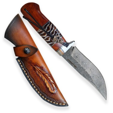 nůž lovecký Dellinger Waldmann Full Damascus Nr.5