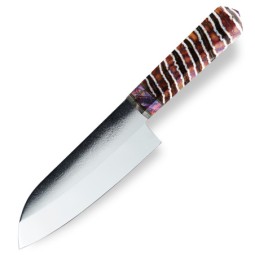 nůž Santoku 145mm Dellinger Mirror Wootz - Mammut Collect Nr.2