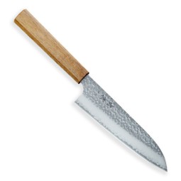 nůž Santoku 170 mm Kanetsugu SHIUN VG-2 3 layers, japanese OAK